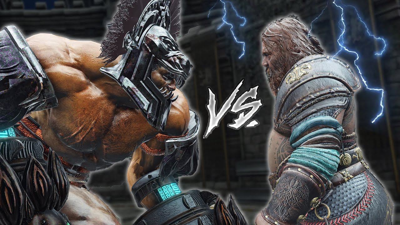 Thor, God of Thunder VS Hercules - Greek vs Norse (God of War Ragnarok X ELDEN RING Boss VS Boss) смотреть онлайн