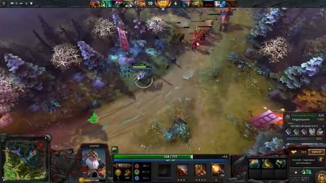Dota 2 / The Year Beast Brawl 2015 win / Sniper (flawless) смотреть онлайн