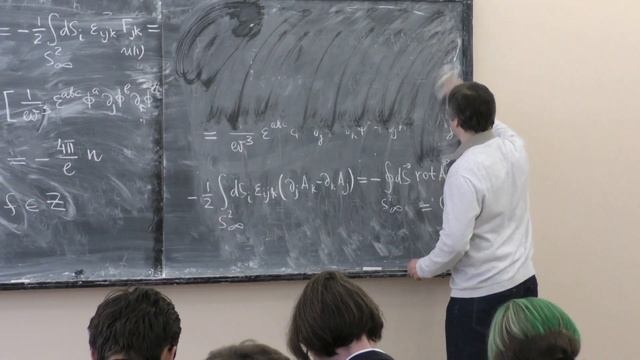Степаньянц К. В. - Классические решения в теории поля - Магнитный монополь (Лекция 6)