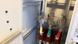 Распределительное устройство РП-10 кВ в бетонном корпусе. Производства "Завод промоборудования".