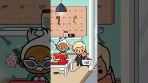 Зимняя локация в Toca Boca.