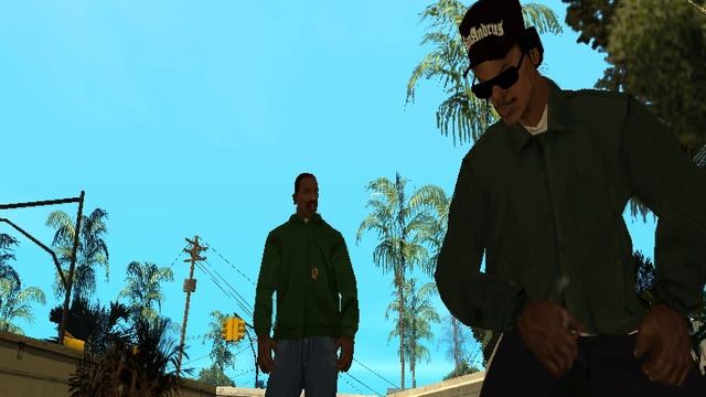 GTA SA сиджей снова в деле!