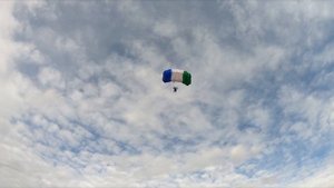Всероссийские соревнования, прыжки с парашютом на точность приземления. Кубок "Темные ночи" часть1