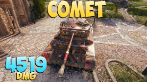 Comet - 2 Фрагов 4.5K Урона - Маленький насос! - Мир Танков