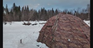 Аэролодка Берег 560 на реке Северная Сосьва