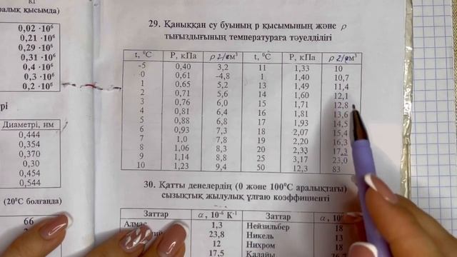 10 сынып физика 2 тоқсан БЖБ-3 "Сұйық және қатты денелер" бөлімі ҚОҒАМДЫҚ-ГУМАНИТАРЛЫҚ БАҒЫТ жауабы
