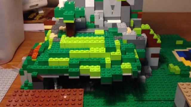 Lego Minecraft Miniworld Episode 3: Mountain Biome?!?!