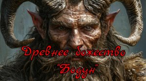 Древняя маска божества Бодун.