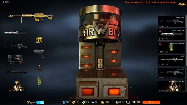 Warface - Atheris GQ50 Random Box Opening ! смотреть онлайн