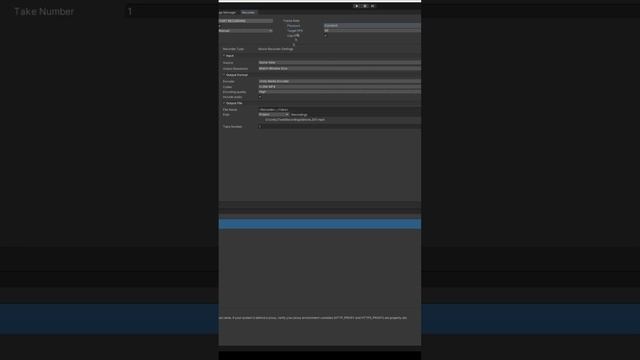 КАК ЗАПИСЫВАТЬ ГЕЙМПЛЕЙ В UNITY #shorts #unity3d #разработкаигр#gamedev