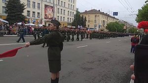 парад 9 мая 2019 Брянск