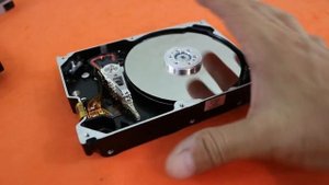 Gyroscope from Old Computer Hard Drive