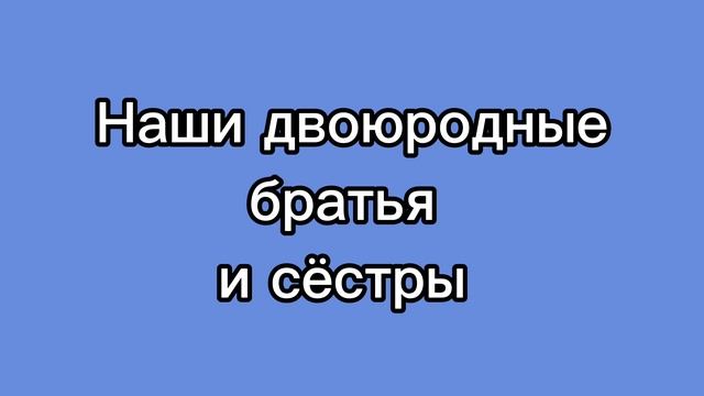 Маленькая история большой семьи