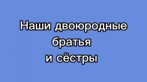 Маленькая история большой семьи