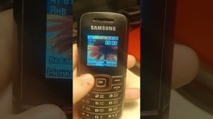 Samsung GT E1080i Обзор телефона.