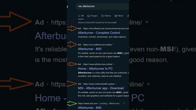 ОСТОРОЖНО MSI Afterburner! В интернете появился новый опасный вирус! #shorts смотреть онлайн