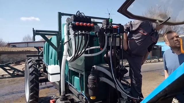 Настройка опрыскивателя серии НГ смотреть онлайн