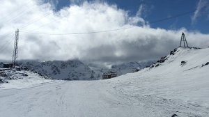 спуск с Эльбрус