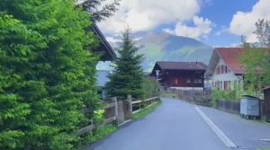 Пешая экскурсия по Венгену, Швейцария. Самые красивые швейцарские деревни. Очаровательная деревня