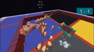 Piglin vs Zombie Pigman/Zombiefied Piglin - Minecraft Mob Battle [Season 1] (Minecraft 1.16)