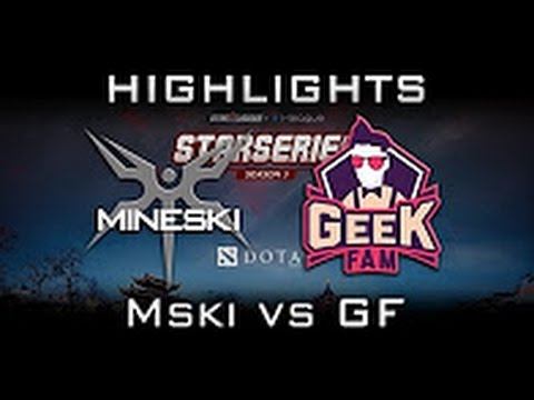 Mineski vs Geek Fam Starladder i League SEA 2017 Highlights Dota 2 YouTube смотреть онлайн