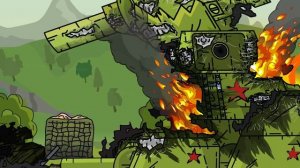 Ярость советского монстра КВ-44 ! Мультики Про Танки