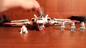 Show Off the Lego Star Wars Arc-170 Starfighter 7259 #lego #legostarwars #starwars