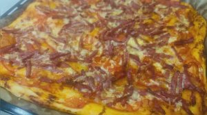 Пицца в домашних условиях в духовке + рецепт теста для пиццы