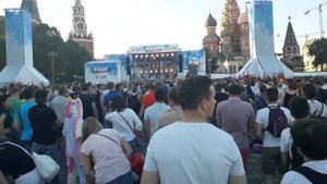 Рок концерт. Москва.