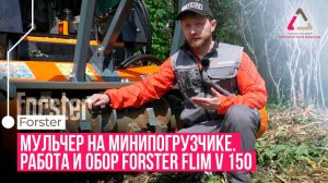 Обзор мульчера Forster FLIM V 150 на минипогрузчике: мощь и эффективность