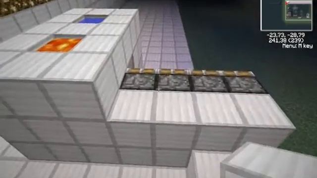 Механизмы в minecraft серия 2 Самозаделувающийся пол смотреть онлайн