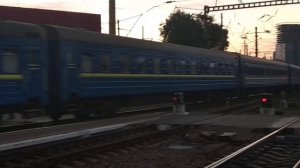 ЧС8-028.ТЧ1-Киев-Пассажирский с поездом КОБЗАРЬ 49/50 Киев-Трускавец Отправление с Киев-Пасс