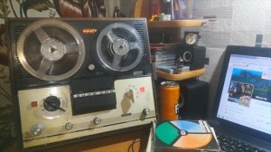 Сетевой катушечный магнитофон ''Яуза-206''с 1972 года выпускал Московский ЭМЗ...