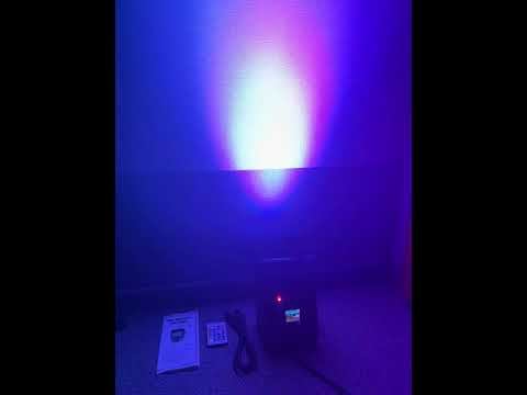 LED Par Spotlight Stage Light Party Light Built-in Battery Remote Control WiFi Par Light