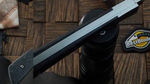 Классический складной нож Kizlyar Supreme Gent, сталь D2, stonewash, рукоять карбон