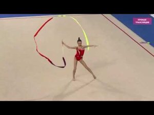 Кира Яблочникова Лента TOP GYMNASTS CUP 2024 #спорт #гимнастика #художественнаягимнастика