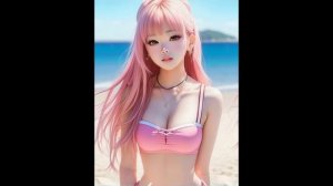 ai lookbook beach gf | ai fantasy beach photoshoot | ai art | ai lookbook zen