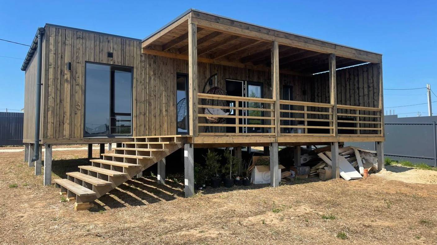 Пятимодульный дом 63 кв.м. смотреть онлайн