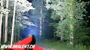 Imalent MS03 - pocket monster with 13000 lumens - outdoor presentation with beamshots