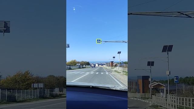 на подъезде к Анапе - обожаю этот вид. смотреть онлайн