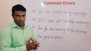 50 Most Common Mistakes in English Grammar | Spoken English in Tamil | Spot the Error in English