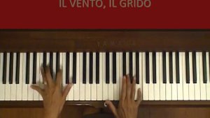 Le Vent, Le Cri Ennio Morricone Piano Tutorial at Tempo