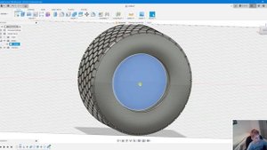 Моделирование колеса от тягача во Fusion 360