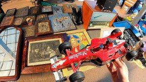 Куча ножей на Барахолке. Советские игрушки. Много масштабных моделей в ремонт. Поход на барахолку