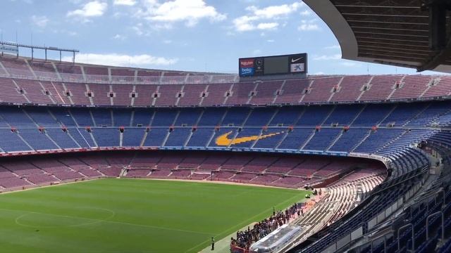 Стадион (Camp Nou) в Барселоне. Чем разочаровал Камп Ноу?