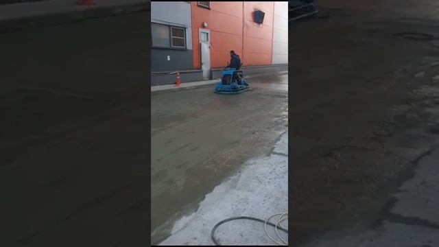 Двухроторная затирочная машина по бетону VILAR M30 гидравлика (обкатка двигателя)