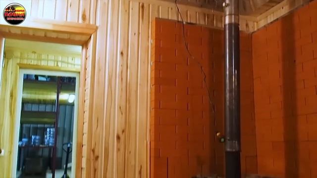 Пожарная безопасность при прохождении дымохода печи, через потолочное перекрытие