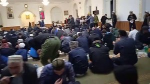 Ифтар в селении Куппа Левашинского района в джума мечети отс. Тилагу 10 апреля 2023 г.