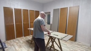 ✅ Реставрация шкафа /Своими руками/ спас домашний бюджет. Перекраска мебели. #Dulux