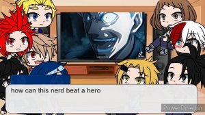 Mha react to Dekus future as Garou